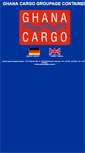 Mobile Screenshot of ghana-cargo.com